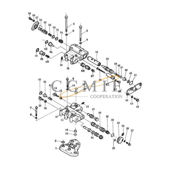 China 154-15-15320 Stem Shantui SD32 bulldozer parts manufacturers and ...