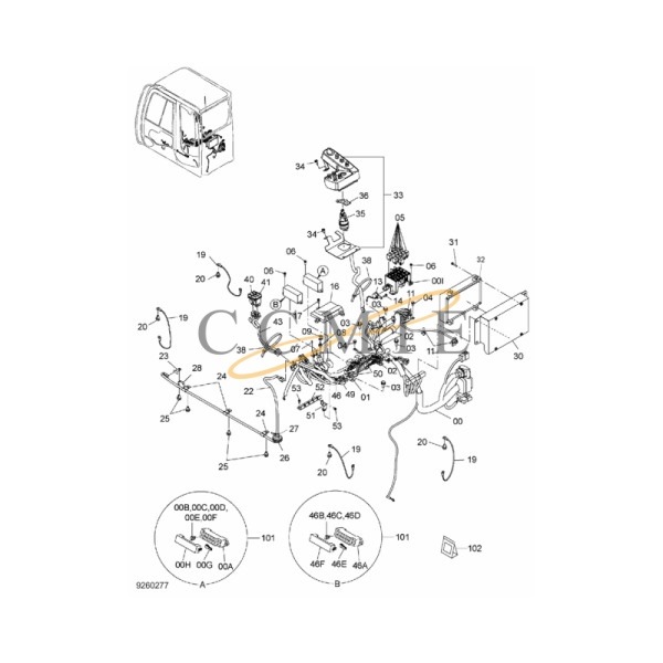 China 4456778・Diode HITACHI ZAXIS 870H-3 HYDRAULIC EXCAVATOR