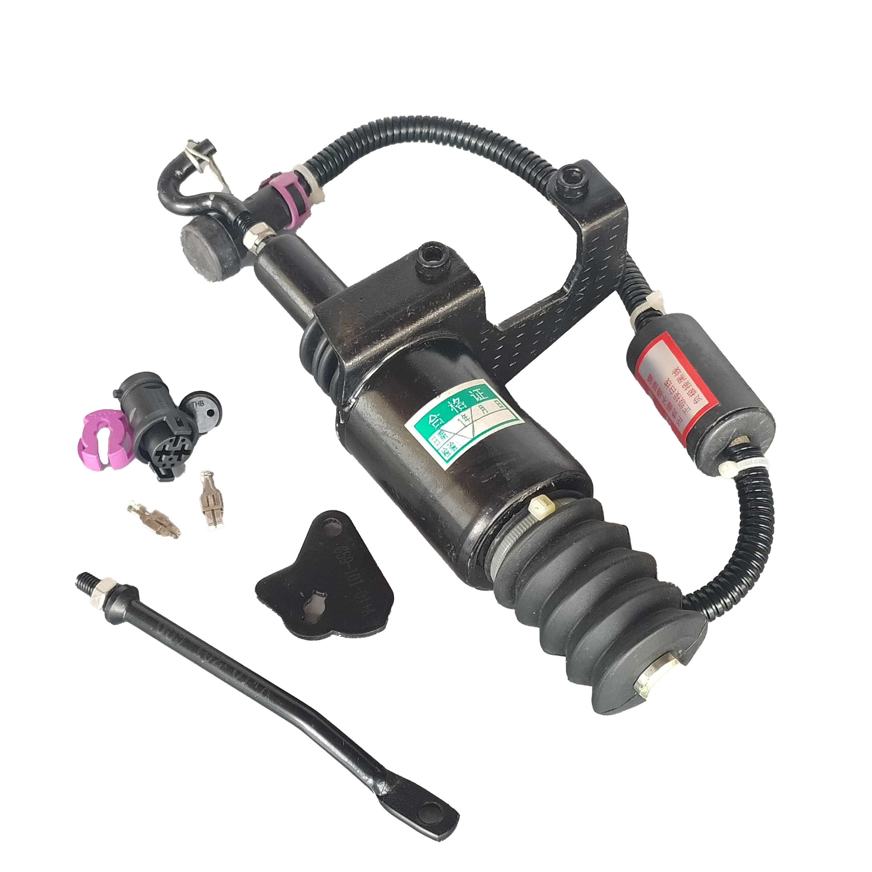 Excavator hydraulic components